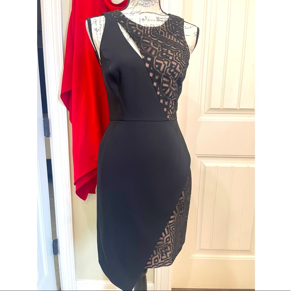 NWT sexy peplum lace cocktail dress.